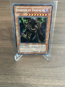 Invader of Darkness - Secret Rare - IOC-111 Invasion of Chaos-Unlimited Edition - Image 1