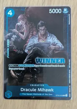 Dracule Mihawk (Winner Pack Vol. 4) ST03-005 One Piece Promotion Cards Foil - Image 1