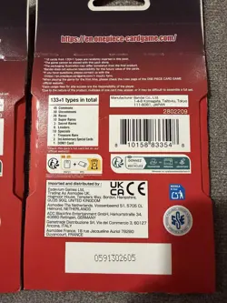 One Piece OP-13 Carrying on His Will Sleeved Booster Packs Lot Of 4 - Image 4