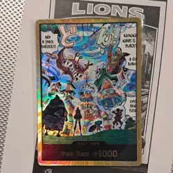 One Piece Don!! Card Bandai Holo Standard Card Stock One Piece CCG Card Game - Image 1