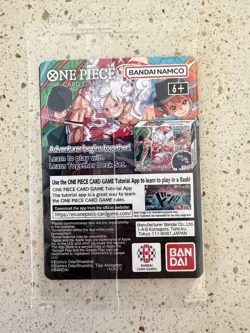 One Piece Monkey D. Luffy US Voyage College Basketball Promo Card Gonzaga SEALED - Image 3
