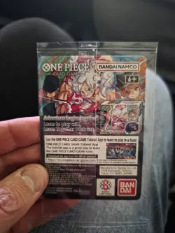 One Piece Monkey D. Luffy US Voyage College Basketball Promo Card Gonzaga SEALED - Image 2