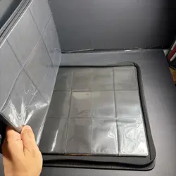 TCGuard - 12 Pocket Zipper Binder - 720 Cards - Black - Side Loading - Image 4