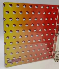 Vintage 1999 Pokemon Pokedex 3 Ring Binder Card Album Pikachu Meowth - Image 4