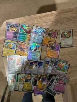 Pokemon Prismatic Evolution 30 card lot Pokeballs - Pokemon & Trainers - All NM - Image 1