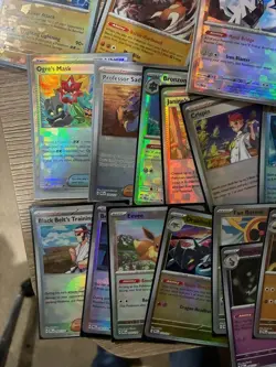 Pokemon Prismatic Evolution 30 card lot Pokeballs - Pokemon & Trainers - All NM - Image 5