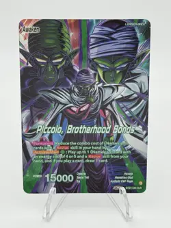 Dragon Ball Super Card Game History of Z BT27-045 SLR Piccolo, Brotherhood Bonds - Image 1
