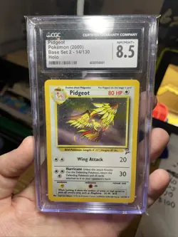 Pokemon Card PSA 8 Pidgeot Base Set 2 2000 Holo 14/130, Wizards Of The Coast! - Image 2
