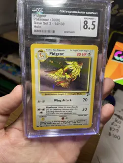 Pokemon Card PSA 8 Pidgeot Base Set 2 2000 Holo 14/130, Wizards Of The Coast! - Image 5
