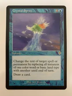 MTG NM Crystal Spray Invasion Free Shipping In The US With Tracking - Image 1