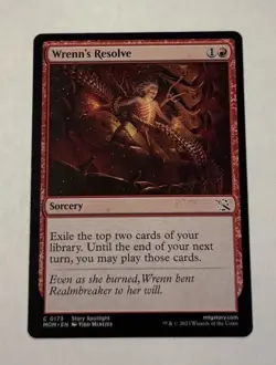 MTG WRENN'S RESOLVE - March of the Machine NM - Image 1