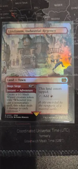 MtG Lindblum, Industrial Regency (Borderless) Foil - Image 1