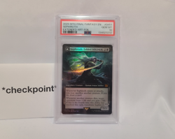2025 MTG FINAL FANTASY #0451 SEPHIROTH, FABLED SOLDIER EXTENDED ART FOIL PSA 10 - Image 3