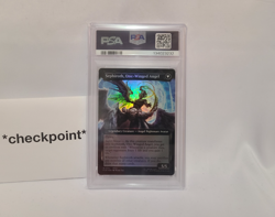 2025 MTG FINAL FANTASY #0451 SEPHIROTH, FABLED SOLDIER EXTENDED ART FOIL PSA 10 - Image 4
