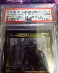 Master of Cruelties (Retro Frame) (Serial Numbered) Ravnica Remastered Foil - Image 3