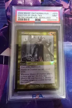 Master of Cruelties (Retro Frame) (Serial Numbered) Ravnica Remastered Foil - Image 4