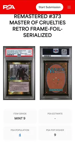 Master of Cruelties (Retro Frame) (Serial Numbered) Ravnica Remastered Foil - Image 5