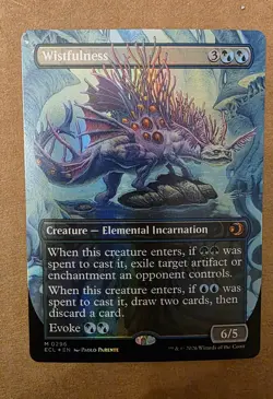 Wistfulness (Borderless) Lorwyn Eclipsed Foil - Image 1