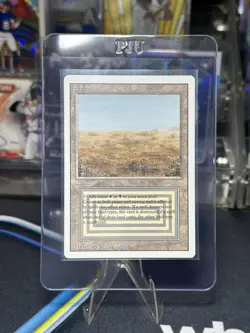 Scrubland Dual Land Revised 3rd Edition Magic The Gathering LP - Image 1