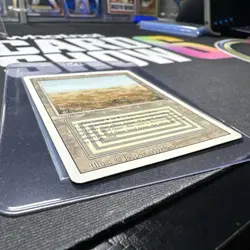 Scrubland Dual Land Revised 3rd Edition Magic The Gathering LP - Image 3