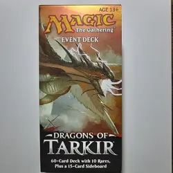 MTG Event Deck Dragons of Tarkir Landslide Charge Complete w/ Dice - Image 1