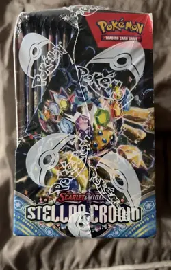 Stellar Crown Booster Box Pokemon Sealed - Image 4