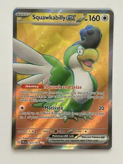 Pokemon TCG Scarlet Violet Paldea Evolved Full Art EX 2x Card Lot - Image 2
