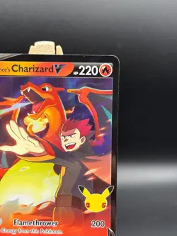 Lance's Charizard V SWSH133 Black Star Promo | Celebrations | LP | Pokemon TCG - Image 4