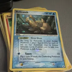 Pokemon TCG Relicanth EX Hidden Legends Rare 24/101 Regular English 60 HP - Image 1