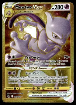 2022 Pokemon Pokemon TCG: Pokemon GO 086/078 Mewtwo VSTAR Near Mint - Image 1
