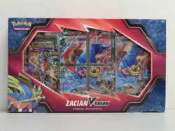 2021 Pokemon Zacian V-UNION Special Collection Factory Sealed Box - Image 1