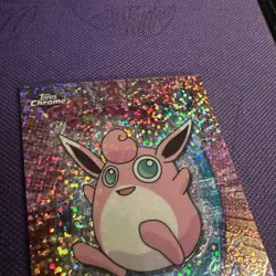 2000 TOPPS CHROME POKEMON T.V. SPARKLE #40 WIGGLYTUFF NM - Image 3
