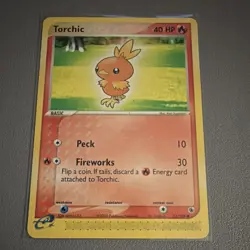 Pokemon TCG Torchic EX Ruby & Sapphire Regular Common 73/109 2003 English 40 HP - Image 1