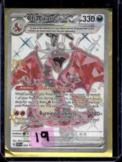 2023-25 Pokemon SV Black Star Promos SVP EN Charizard ex #074 - Image 1