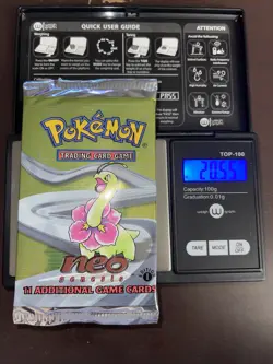 Pokemon 1st Edition Neo Genesis booster pack - Image 2