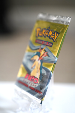 2000 WOTC Pokemon 1st Edition Neo Genesis Booster Pack Typhlosion Art Vintage - Image 3