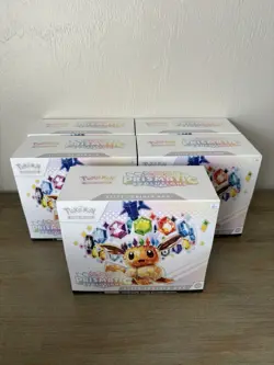 **LOT OF 5** Pokemon Prismatic Evolutions Elite Trainer Box ETB Factory Sealed - Image 1