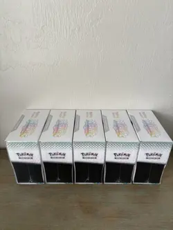 **LOT OF 5** Pokemon Prismatic Evolutions Elite Trainer Box ETB Factory Sealed - Image 2