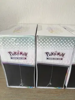 **LOT OF 5** Pokemon Prismatic Evolutions Elite Trainer Box ETB Factory Sealed - Image 4