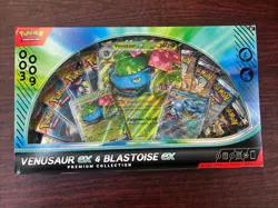 Pokemon Venusaur ex & Blastoise ex Premium Collection - Image 1