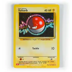 Pokemon - Voltorb Holo - 010/034 - CLC - Pokemon TCG Classic Card - Image 1