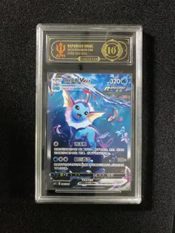 2024 Pokemon TCG S-Chinese CSHC 006/009 Vaporeon VMAX APH 10 FK84 - Image 1
