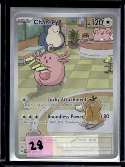 2024 Pokemon SV Twilight Masquerade Chansey #187/167 - Image 1