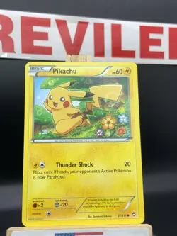 Pokemon TCG Pikachu Furious Fists #27/111 Regular Common Non Holo - HP - Image 2