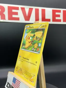 Pokemon TCG Pikachu Furious Fists #27/111 Regular Common Non Holo - HP - Image 3