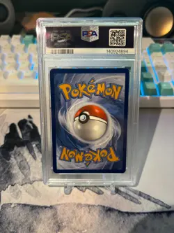 2025 Pokemon Destined Rivals #235/182 Arven's Mabosstiff ex SIR PSA 10 - Image 2