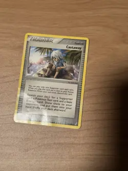 Pokemon Castaway Trainer Supporter 72/100 EX Crystal Guardians Uncommon English - Image 2