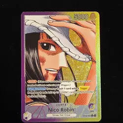 Nico Robin Alt Art Leader OP09-062 M OPTCG One Piece Emperors In The New World - Image 1
