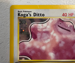 Pokemon TCG Koga's Ditto 10/132 Gym Challenge Holo 1st Edition LP Card - Image 2