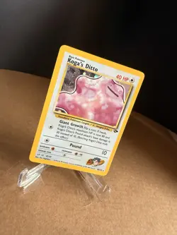 Pokemon TCG Koga's Ditto Gym Challenge Card 10/132 Near MINT - Image 2